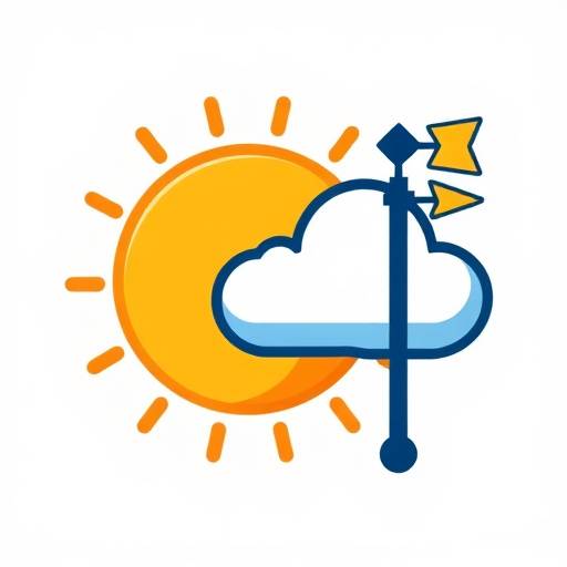 Icon representing weather and environmental awareness